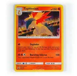 Pokemon - Typhlosion Holo - SM185 - Black Star Promo Card - Image 1