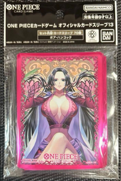 ONE PIECE Card Game Boa Hancock Official Sleeves Vol.13 Bandai 70pcs Japan - Image 1