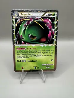 Meganium (Prime) HGSS08 HGSS Promos MP Pokemon Card TCG - Image 1