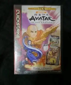 AVATAR THE LAST AIRBENDER QUICKSTRIKE TRADING CARD GAME 2 PLAYER STARTER SET - Image 1
