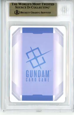 BGS GEM MINT 9.5 Gundam Card Game Gundam RX-78-2 GD01-001 LR+ Newtype Rising - Image 2