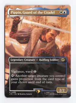Pippin, Guard of the Citadel (Borderless) MTG Universes Beyond Lord of the Rings - Image 1