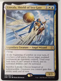 Linvala, Shield of Sea Gate - Zendikar Rising - Magic the Gathering MTG Nice! - Image 1