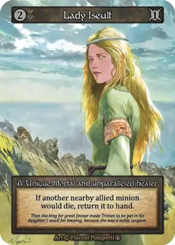Lady Iseult Unique NON-FOIL - Sorcery Contested Realm - Arthurian Legends - Image 1