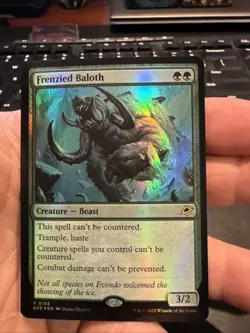 Frenzied Baloth Edge of Eternities Foil 183 NM - Image 1