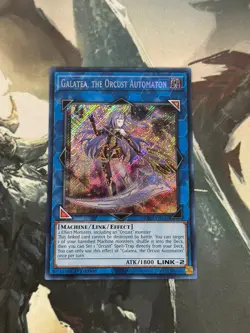 Yugioh Galatea, the Orcust Automaton Secret Rare RA03 - Image 1