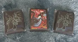 Pokemon Charizard Card Sleeves. Phantasmal Flames & UPC lot of 3 - Image 1
