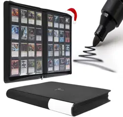 Premium Trading Card Binder,16 Pocket, Holds Up to 1600 Cards with Ringless 5... - Image 1