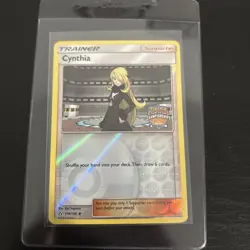 Cynthia 119/156 Reverse Holo Regional Championships Stamped Pokemon Card - Image 1