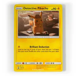 Pokemon - Detective Pikachu Holo - SM194 - Black Star Promo Card - Image 1