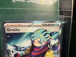 Pokemon Full Art Error (Crimped Card ) Grusha 253/193 Sv02: Paldea Evolved Holo - Image 3