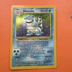 Blastoise - 2/102 - Holo Rare - Base Set - Pokemon Card - English - Image 1