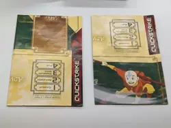 Avatar: The Legend Of Aang Quickstrike Trading Card Game Used - Image 3