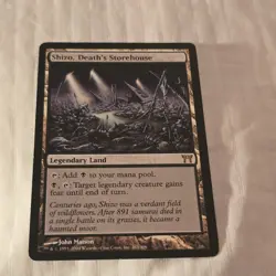 Shizo, Death's Storehouse - Light Play MTG Champions of Kamigawa - Image 2