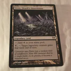 Shizo, Death's Storehouse - Light Play MTG Champions of Kamigawa - Image 3
