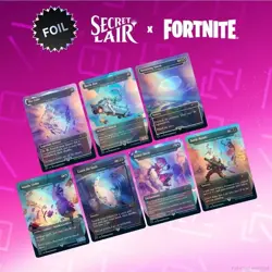 MTG Secret Lair X Fortnite Foil Holo Brand New Sealed Magic The Gathering - Image 1
