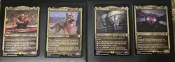 Magic: The Gathering - Fallout - All 4 Display Commanders - Foil Etched - Image 1