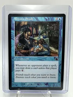 Rhystic Study Prophecy Regular Near Mint Or Better, MTG - Image 2