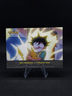 2000 Topps Pokemon TV Animation Blue Label, EP1 - I CHOOSE YOU! LP - Image 1
