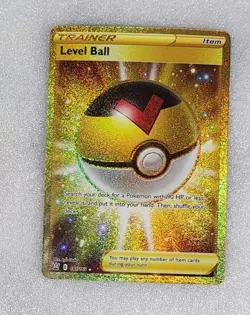 Level Ball 181/163 NM/M Swsh05 Battle Styles Secret Gold Item Pokemon TCG - Image 1