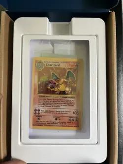 1999 Pokemon TCG Base Set Shadowless Holo Charizard #4/102 - Image 2