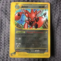 Scizor • Non-Holo Rare • 32/147 Aquapolis • Pokemon TCG - Image 1