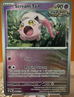 Scream Tail (Master Ball Pattern) 042/131 Pokemon Prismatic Evolutions Holo - Image 1