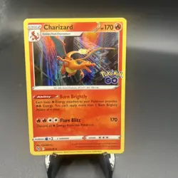 Charizard 010/078 Pokemon GO Holo NM - Image 1