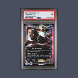 Pokemon 2016 Umbreon EX 55/124 Fates Collide Holo PSA 7 - Image 1