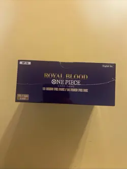 One Piece SEALED OP-10 Royal Blood Booster Box English Factory Sealed In Hand - Image 2