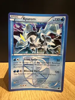 Kyurem Black & White Plasma Freeze 31/116 EX-Near Mint Rare Holo Pokemon Card - Image 1