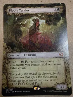 Bloom Tender - #324 (Showcase) Lorwyn Eclipsed Regular - Mtg - Image 1