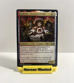 Arabella, Abandoned Doll U Duskmourn: House of Horror 208 NM - Image 1