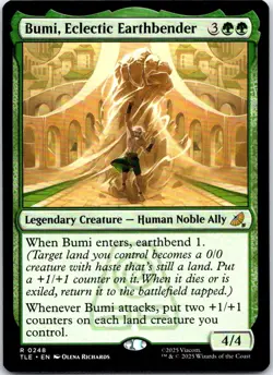 Bumi, Eclectic Earthbender R Avatar: The Last Airbender: Eternal-Legal 248 NM - Image 1