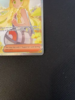 Lillie’s Determination 184/132 Special Illustration Rare Pokemon Mega Evolution - Image 3