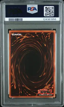 2002 YU-GI-OH! LOB-LEGEND OF BLUE EYES WHITE DRAGON GREEN PHANTOM KING PSA 10 - Image 2