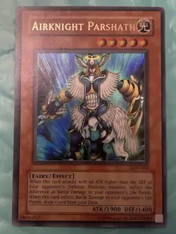 Airknight Parshath LOD-062 Ultra Rare Unlimited Edition Yugioh NM - Image 1