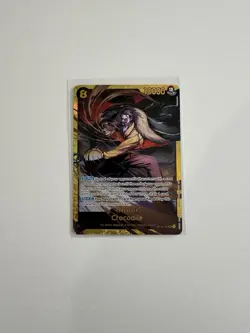 Crocodile OP14-120 (SEC) THE AZURE SEA'S SEVEN English One Piece TCG - Image 1