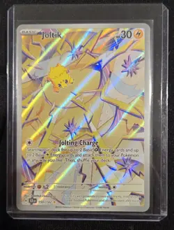 Pokemon TCG Joltik Card 150/142 Stellar Crown Illustration Rare NM Condition - Image 1