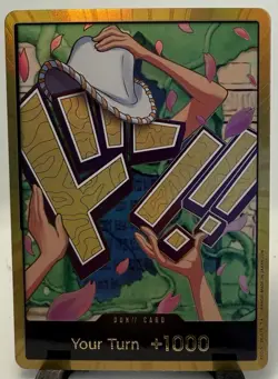 DON!! Card (Robin) (Gold) Premium Booster -The Best- Vol. 2 Foil - Image 1