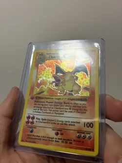 Pokemon 1. Edition Charizard / Fan Made/ Custom Art Card / Not Original. - Image 3
