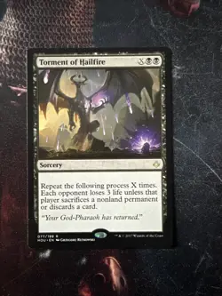 MTG Torment of Hailfire 77/199 Hour of Devastation Regular Rare Card - Image 1