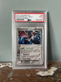 Skarmory Ex Power Keepers PSA 9 Mint Pokemon Card 2007 Holo - Image 1