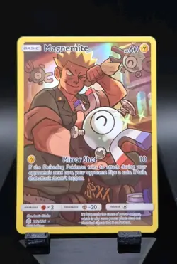 Pokemon Card Magnemite 242/236 Cosmic Eclipse Art Rare Secret Rare - Image 1