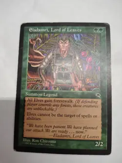 MTG Eladamri, Lord of Leaves Tempest English MP Magic The Gathering - Image 1