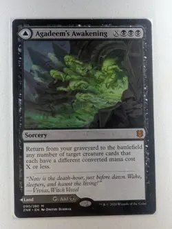 Agadeem's Awakening / Agadeem, the Undercrypt Zendikar Magic the Gathering MTG - Image 1
