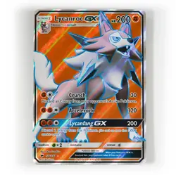Pokemon - Lycanroc GX - 136/147 - SM Burning Shadows - Full Art Card - Image 1
