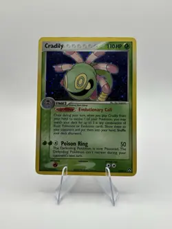 Cradily 7/108 Holo Rare Pokemon Card EX Power Keepers - Image 1