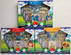 *SEALED* Pokemon GO ~ Team Valor, Mystic and Instinct Special Collection Boxes - Image 1