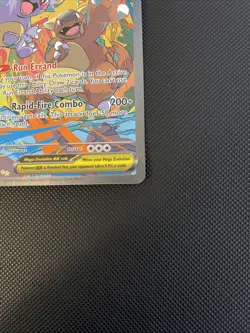 Mega Kangaskhan EX 182/132 Mega Evolution Special Illustration Rare Pokemon NM - Image 3